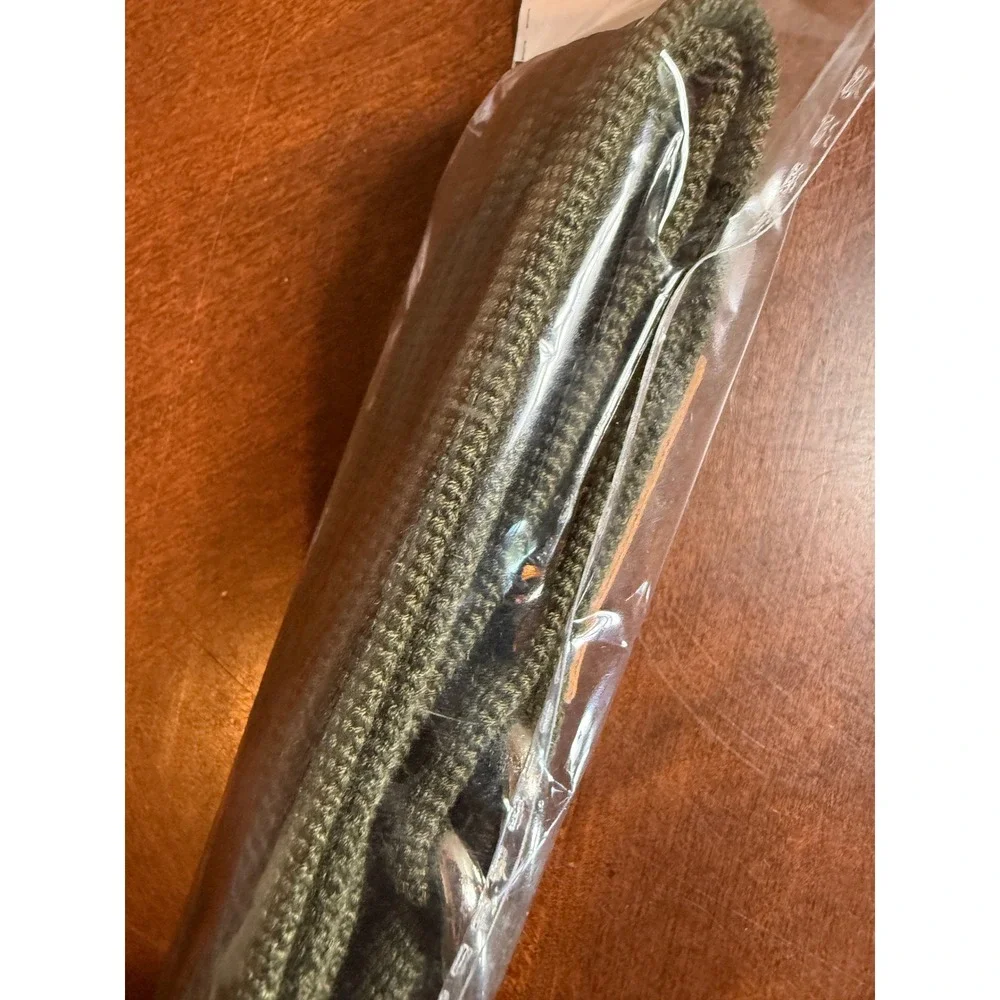 Samtree Mens Canvas Belt Army Green 46 Inch Double D-Ring Buckle Military Style